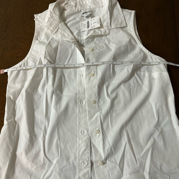 J Crew Sleeveless cotton poplin shirt - Picture 8 of 8